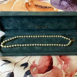Vintage Birks 18" Cultured Pearl Necklace